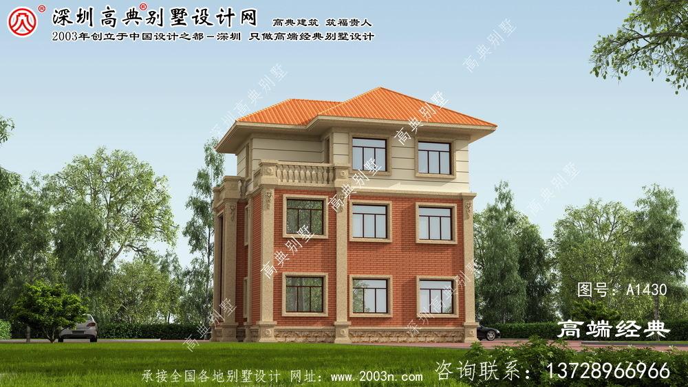 赤城县农村别墅三层室内设计图
