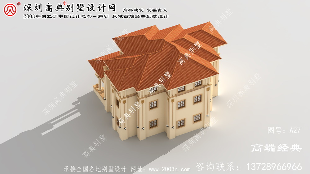 凌海市钢结构别墅设计图