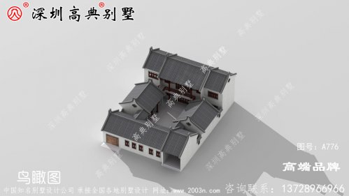 新中式别墅设计，非常适合中国乡