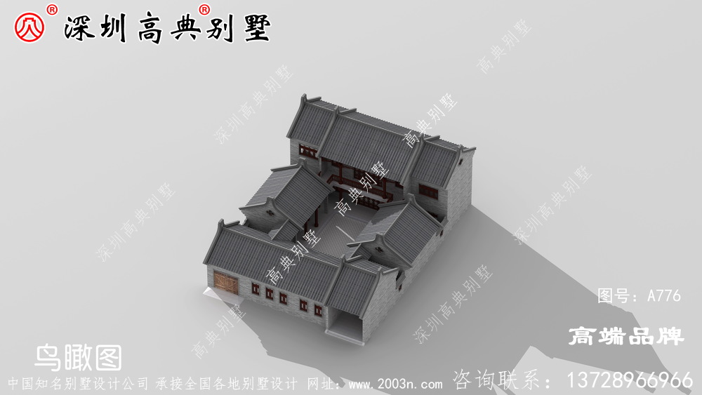 新中式别墅设计，非常适合中国乡村，品味不俗